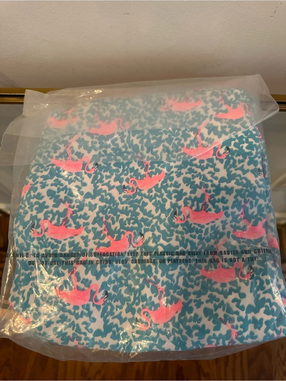 chubbies Blue & Pink Flamingo Swim Shorts